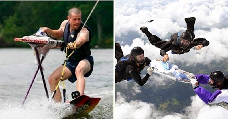 Ovako izgleda ekstremno glačanje, jedan od čudnijih sportova koji postoje