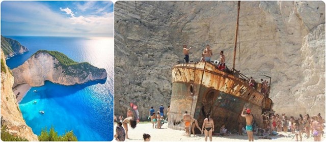 4. Plaža Navagio, Grčka