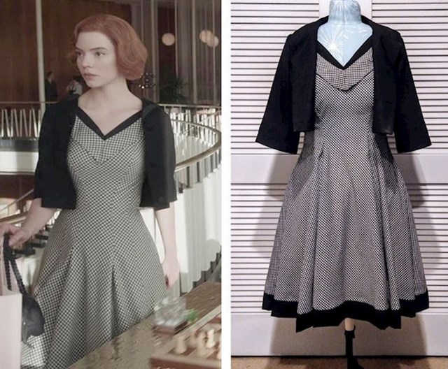 7. Sašila sam predobru haljinu koju sam vidjela u Netflixovoj seriji Damin Gambit.