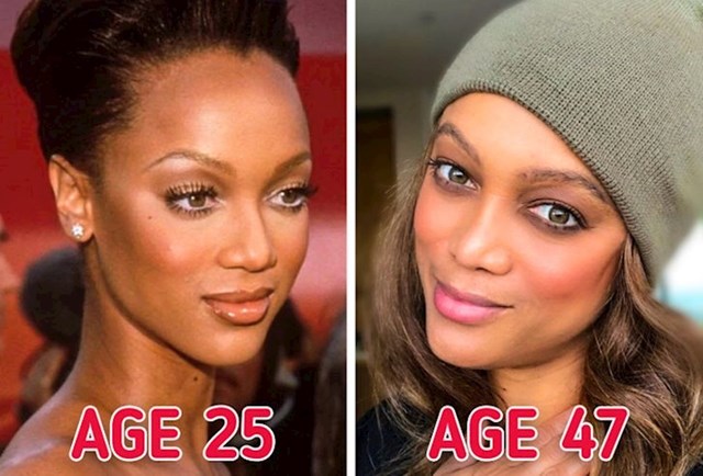 15 poznatih osoba koje su otkrile eliksir mladosti 10. Tyra Banks