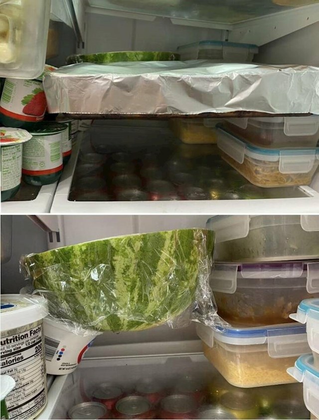 4. "Kako moj muž slaže namirnice u frižider..."