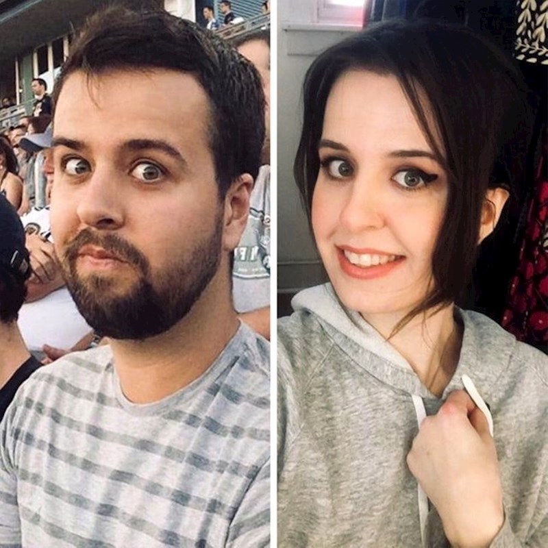 3. "I meni je teško povjerovati da sam ovo lijevo bila ja!"