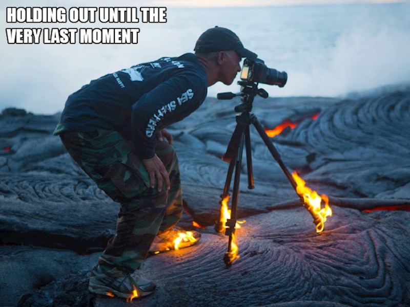 1. Nije odustao do zadnjeg trena.