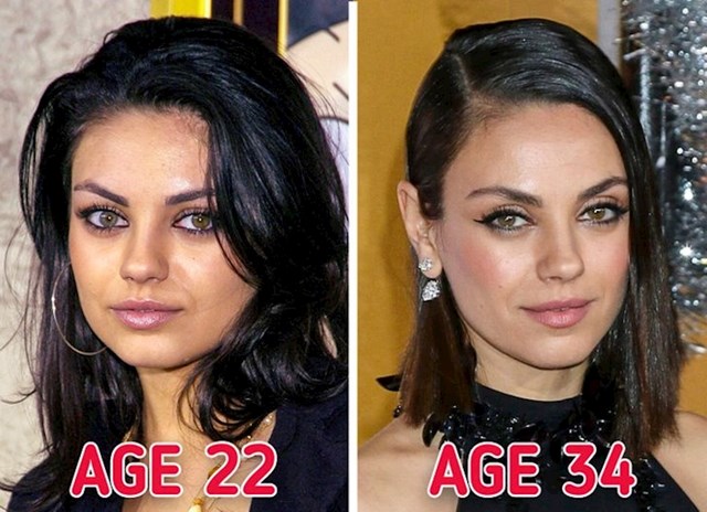 15 poznatih osoba koje su otkrile eliksir mladosti 9. Mila Kunis