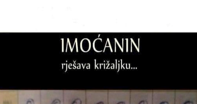 Netko je pokazao kako to izgleda kad Imoćanin rješava križaljku, fotka je hit