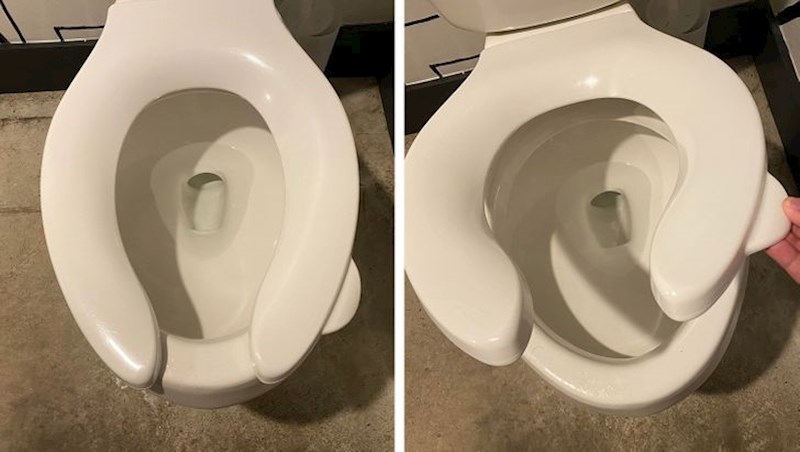 1. Dodatak za ruku na WC školjci koji omogućava njezino podizanje na higijenski prihvatljiviji način