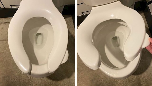 1. Dodatak za ruku na WC školjci koji omogućava njezino podizanje na higijenski prihvatljiviji način