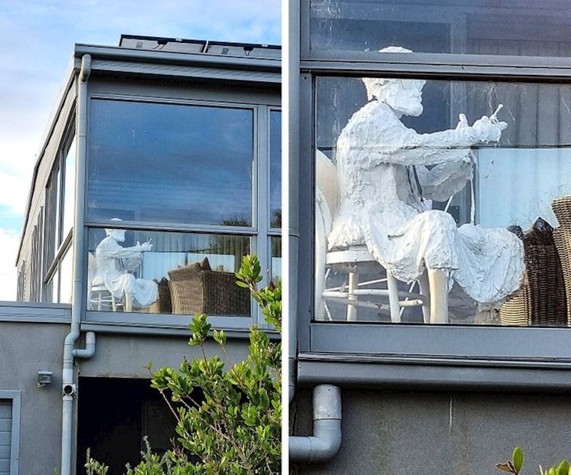 17. Bili su malo usamljeni, pa su napravili gosta.😁