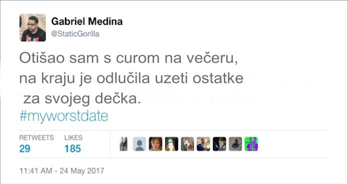 Ljudi su podijelili priče s najgorih spojeva u životu, ima urnebesnih