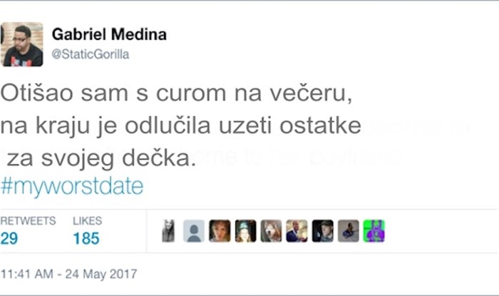 Ljudi su podijelili priče s najgorih spojeva u životu, ima urnebesnih