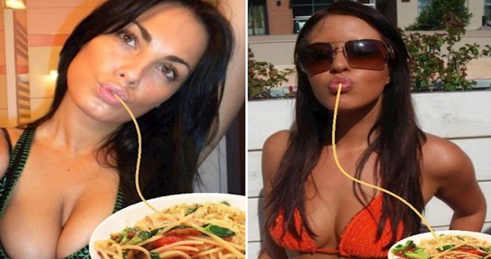 Selfieji sa špagetima postali su veliki hit, pogledajte ove urnebesne primjere