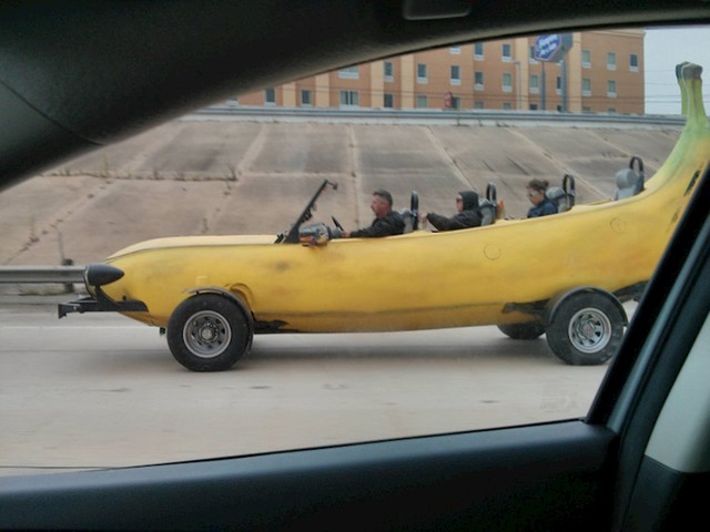 16. "Ugledao sam banana auto!"
