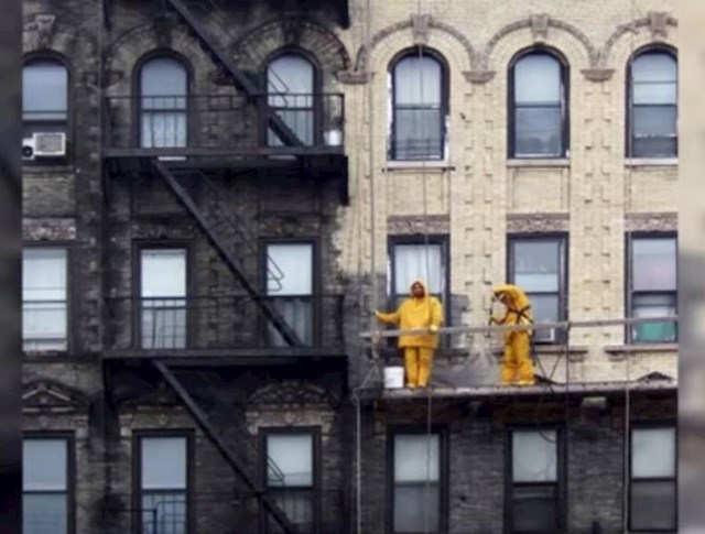 6. Zgrada u New Yorku nakon temeljitog čišćenja