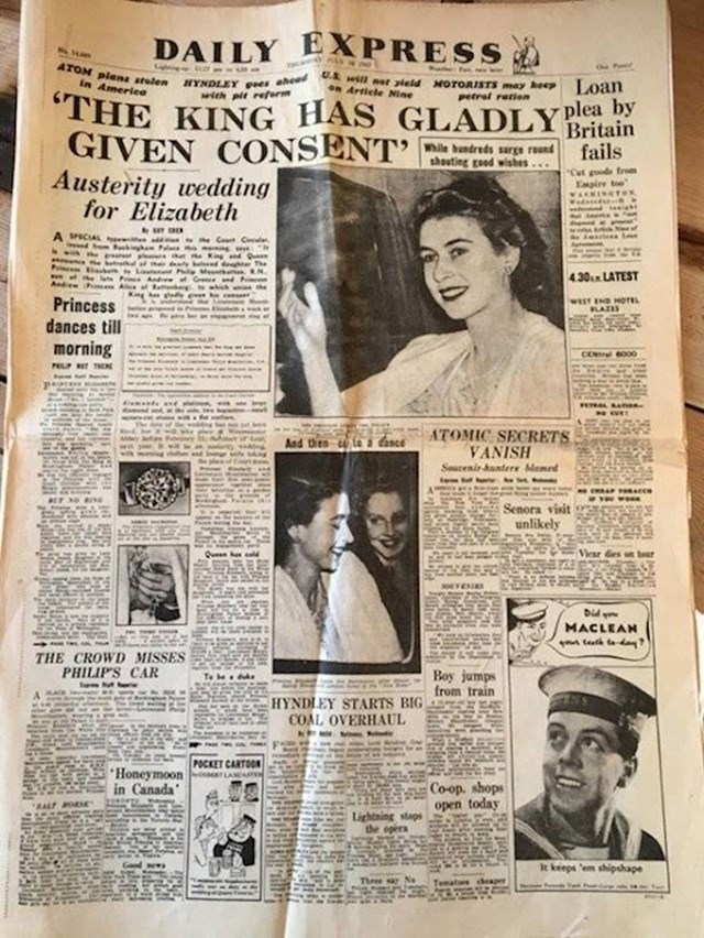 Novine iz 1947. godine
