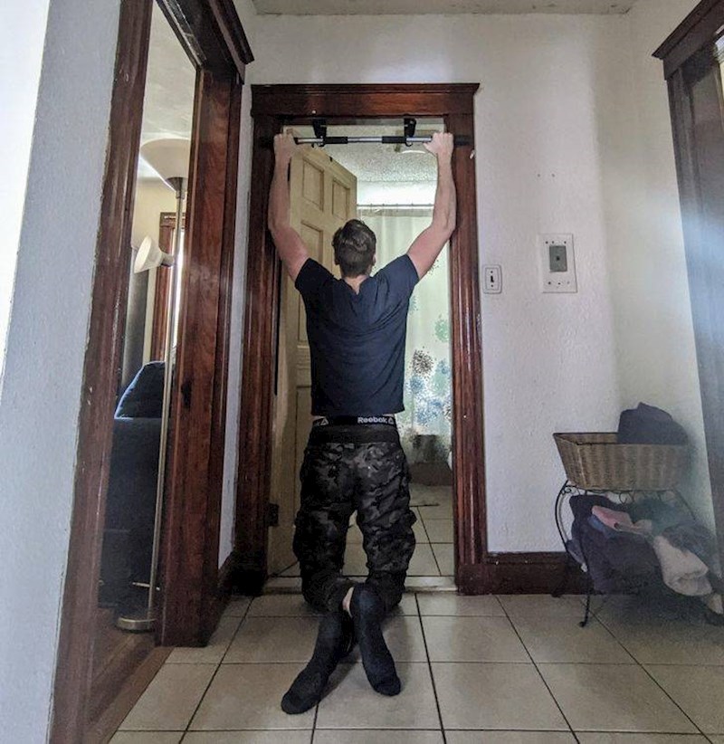 4. Kad ste jako visoki, kućna teretana baš i nije opcija