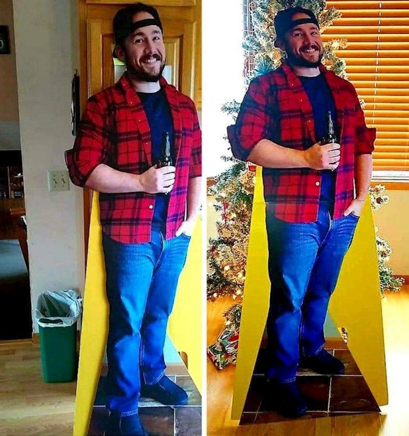 6. "Poslao sam svojoj mami kartonsku verziju sebe, kako bih mogao barem nekako biti s njima za Božić"