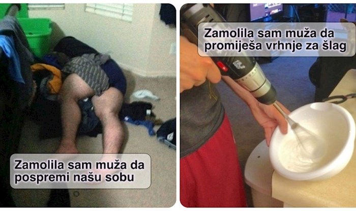 16 fotki na kojima se vidi da neki muževi teško prate upute svojih žena