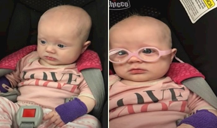 VIDEO Beba je dobila naočale i prvi put jasno vidjela majku, rastopit će vas njezina reakcija