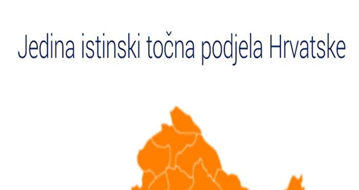 Fejsom kruži urnebesna podjela Hrvatske koja do izražaja dolazi posebno u ljetnim mjesecima