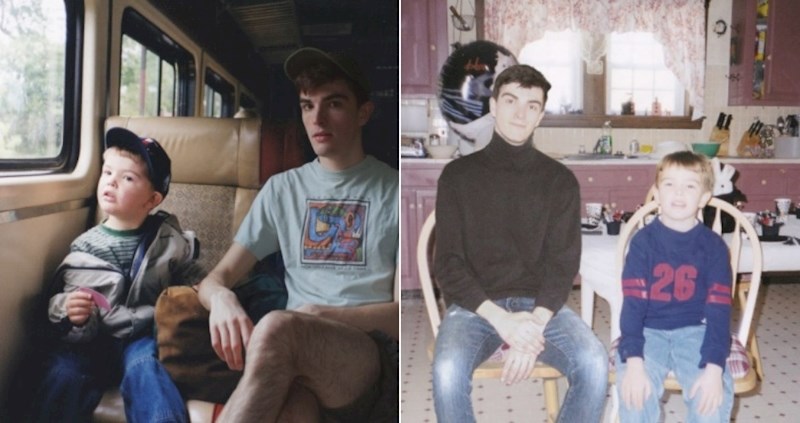 Nostalgični lik odlučio se Photoshopom ubaciti u vlastite fotke iz djetinjstva, rezultati su zakon