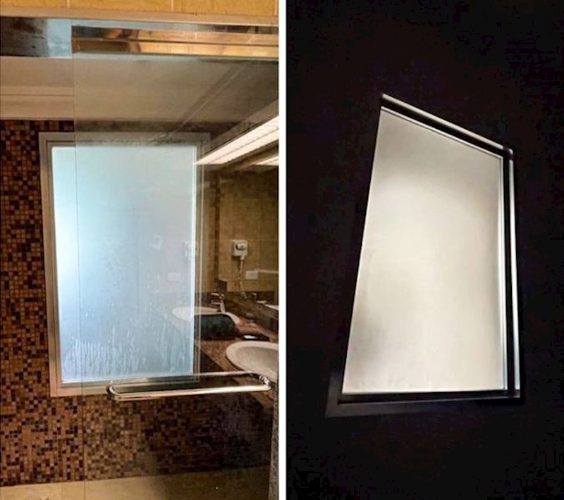 15. Prozor u kupaoni koji malo previše toga otkriva