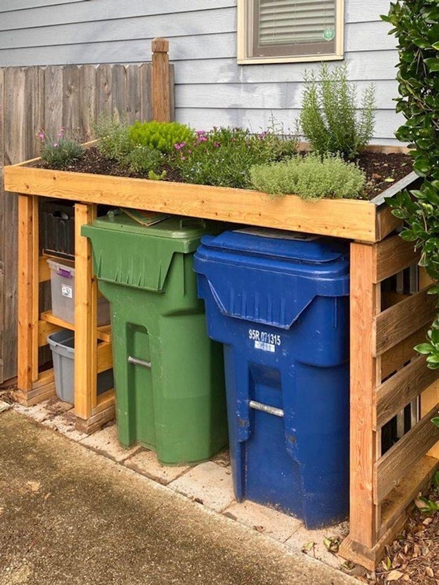 17. Zeleni kutak za recikliranje