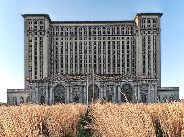 10. Napušteni željeznički kolodvor u Detroitu