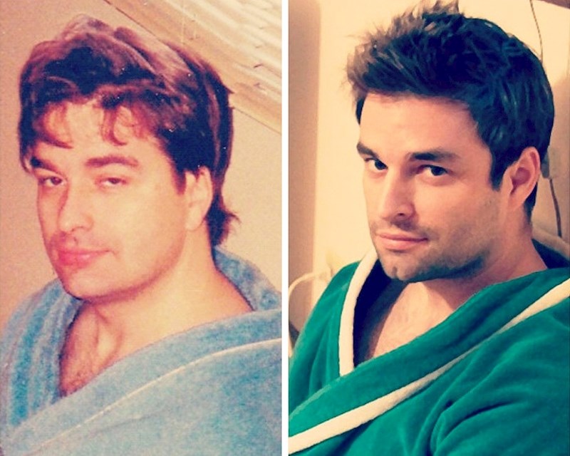 14. "Moj otac i ja sa 30 godina - mala sličnost."