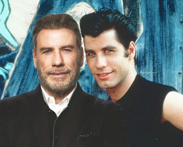 12. John Travolta i Danny Zuko