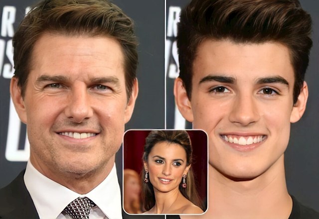 #9 Tom Cruise i Penelope Cruz.