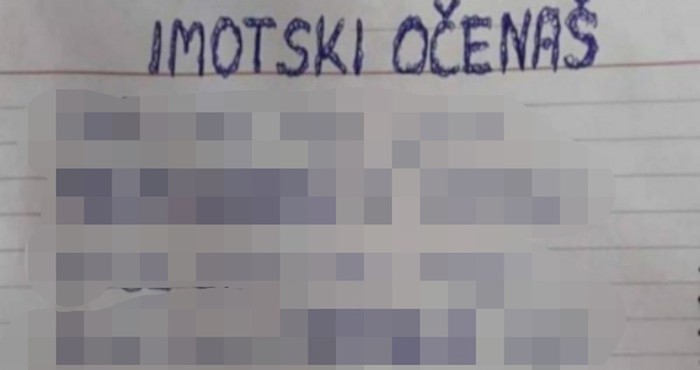 Ovako to izgleda kad Imoćani mole "Oče naš"