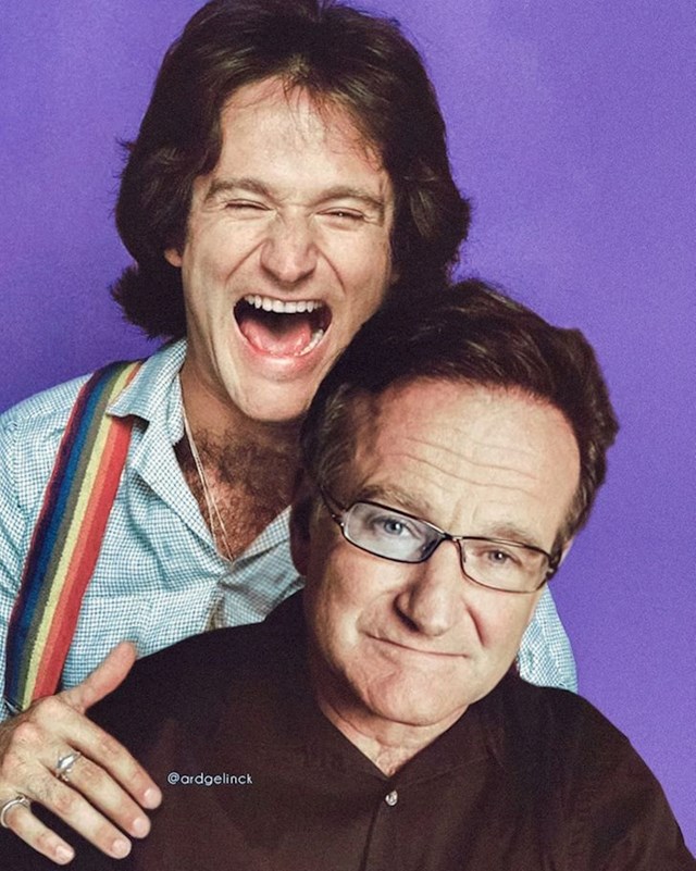 4. Robin Williams i Mork