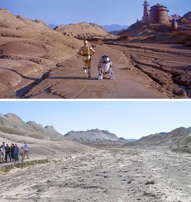 6. Kako scenografija iz Star Warsa izgleda danas, snimljeno u Dolini smrti u Kaliforniji
