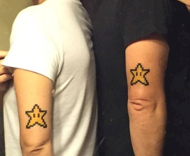 14. "Moj dečko i ja napravili smo zajedničke tetovaže, koje mogu funkcionirati i odvojeno, u slučaju da jednom prekinemo."