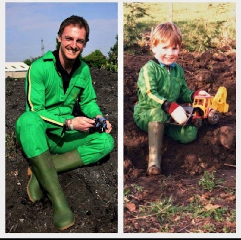 "Oduvijek sam volio kopati."