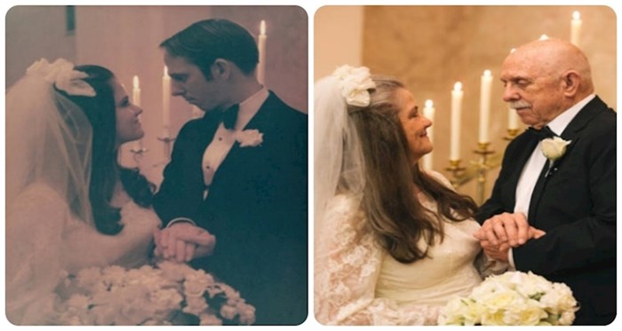Bračni par je za zlatni pir rekreirao stare fotke sa svog vjenčanja, sada su hit na internetu