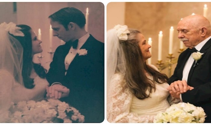 Bračni par je za zlatni pir rekreirao stare fotke sa svog vjenčanja, sada su hit na internetu