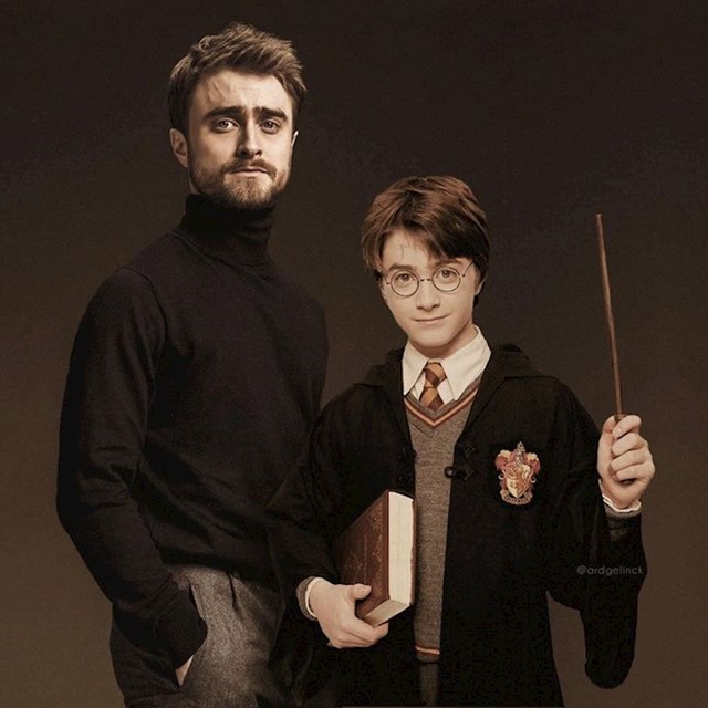 14. Daniel Radcliffe i Harry Potter
