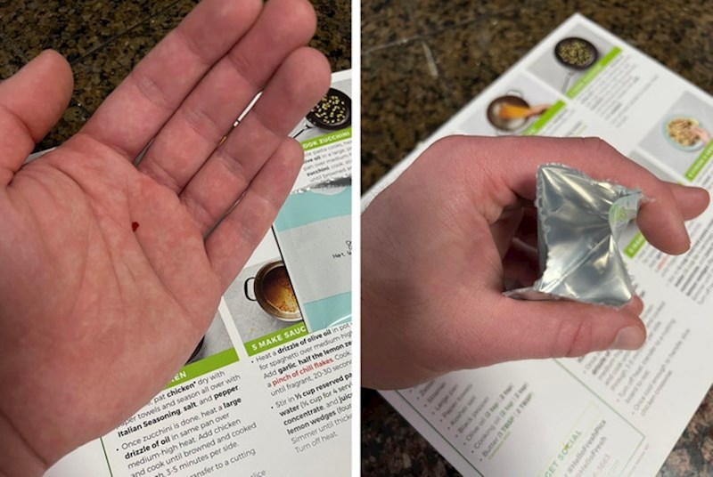 8. "Evo koliko je bilo chilija u pakiranju..."