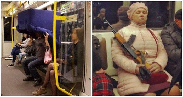 19 puta kad su ljudi u podzemnoj željeznici ugledali ekstremno čudne prizore