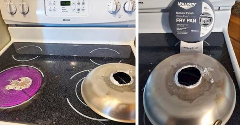 9. Kupio je tavu i kad ju je prvi put isprobao dogodilo se - ovo