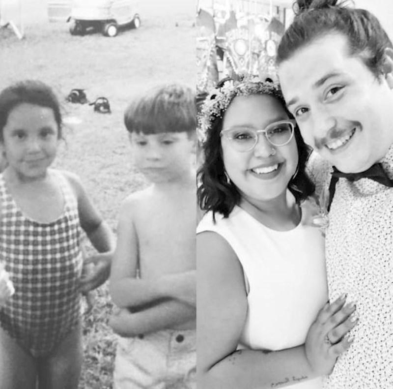 4. U djetinjstvu su bili najbolji prijatelji. Sad su u braku. Neke stvari su nam jednostavno suđene!