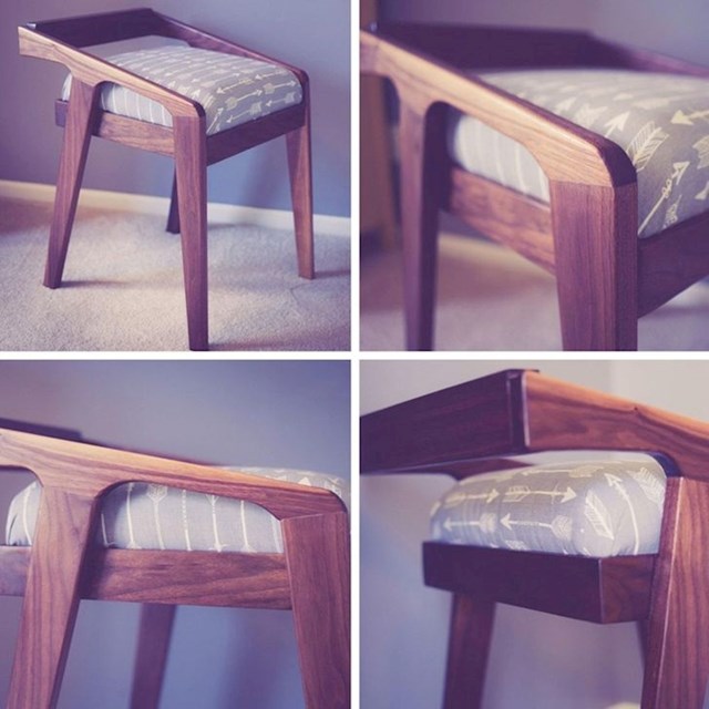 3. Napravila sam ove stolice koje sam vidjela u katalogu.