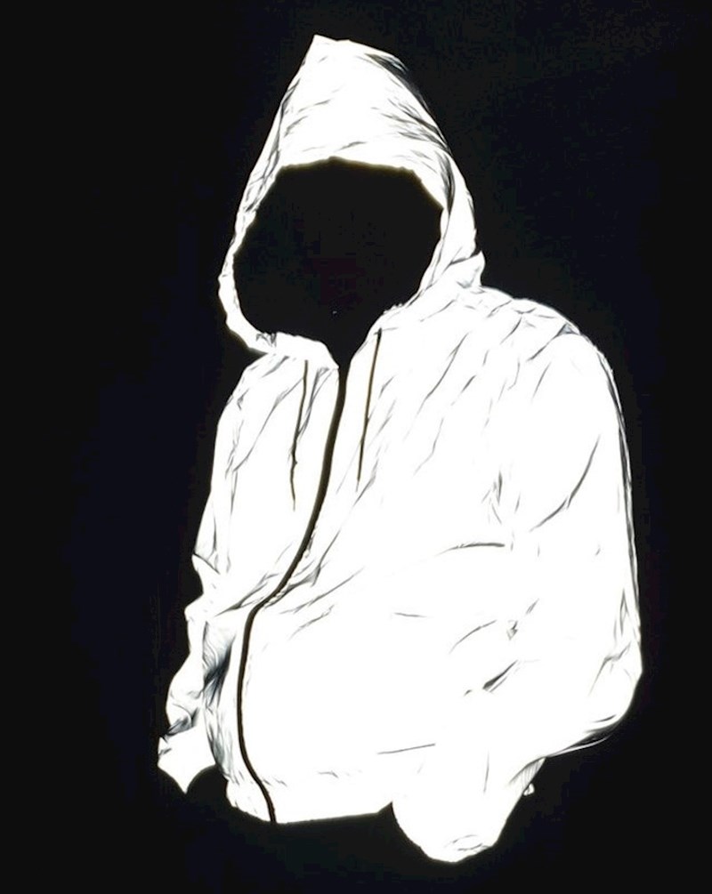 7. "Okinula sam fotografiju s bljeskalicom svoga dečka koji je nosio reflektirajuću jaknu."