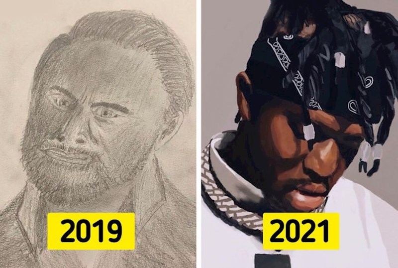 A govorili su mu da je antitalent za crtanje...