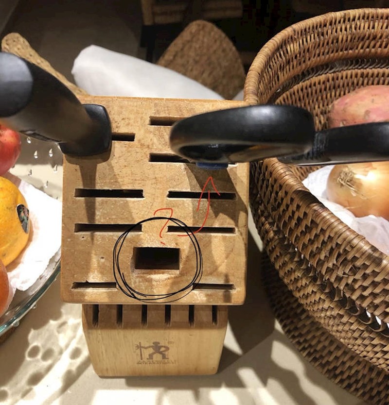 "Našao sam ovo u kuhinji. Rastajem se od žene."