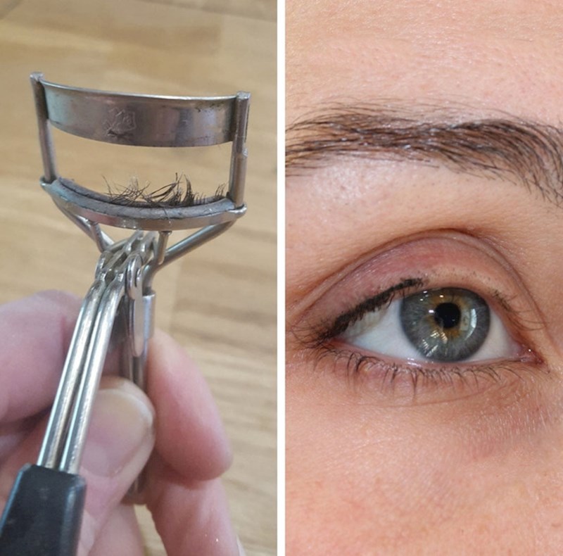 5. Mladenka koja si je netom prije vjenčanja slučajno počupala trepavice