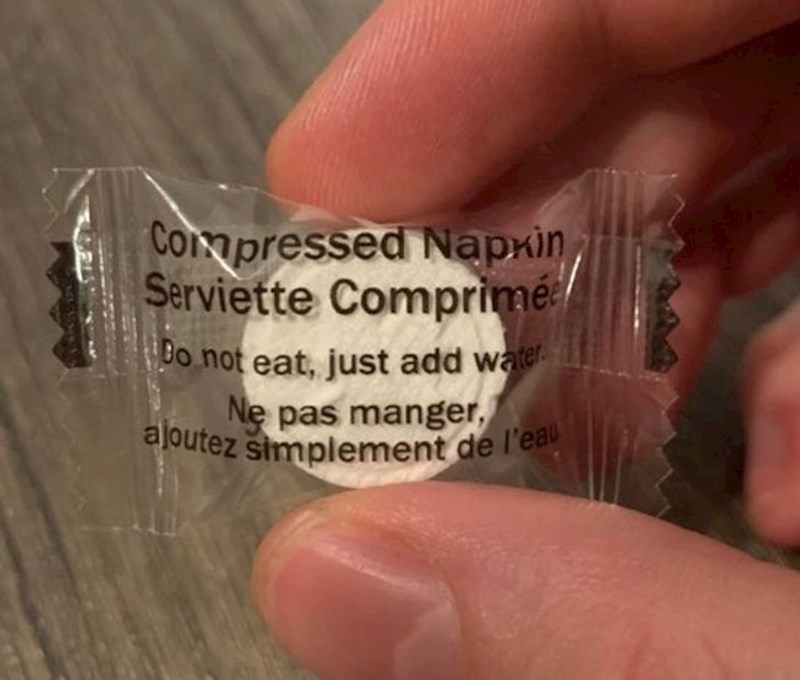 7. Ovako se pakiraju salvete u terenskim obrocima za vojnike