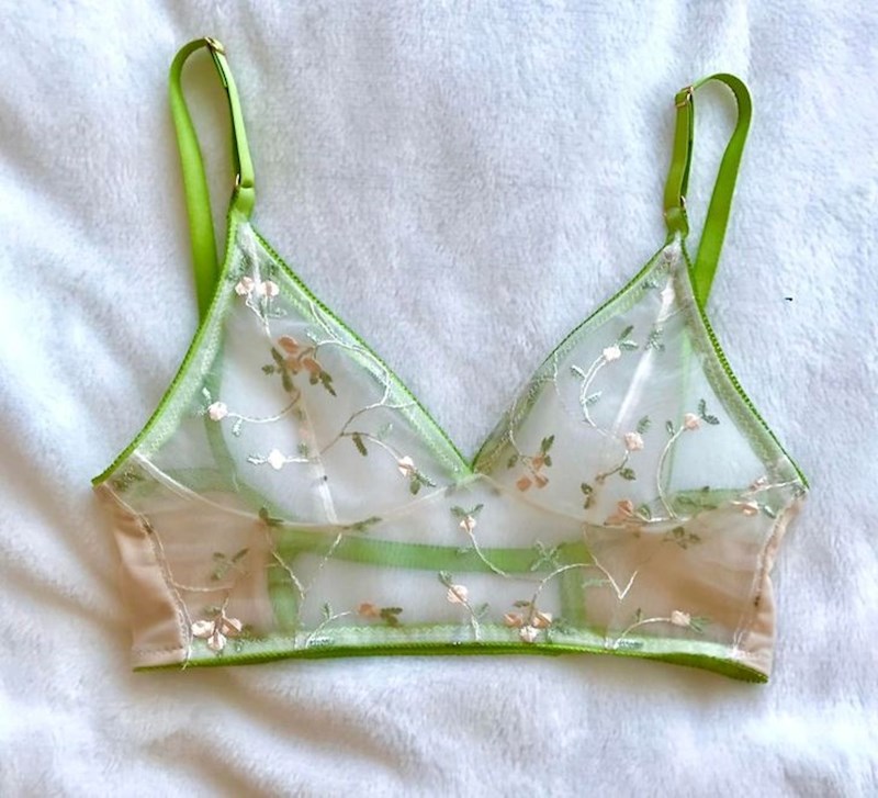 13. Prvi grudnjak koji sam sama sašila.