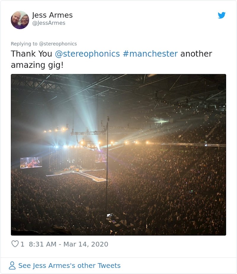 12. Ovaj golemi koncert koji je neki dan održan.